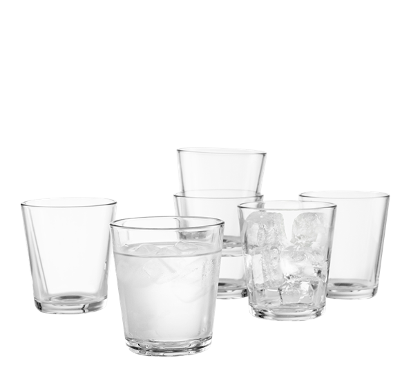 Vannglass 25 cl 6-pk fra Eva Solo