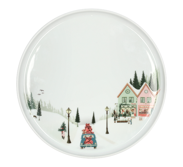 Vinter asjett 20 cm fra Pillivuyt