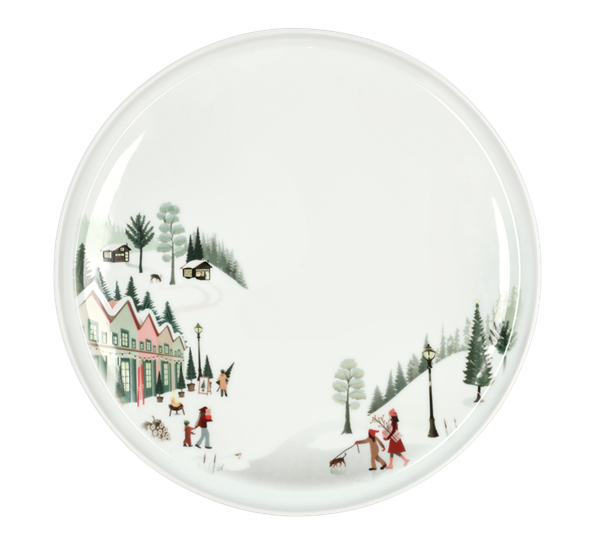 Vinter tallerken 26 cm fra Pillivuyt