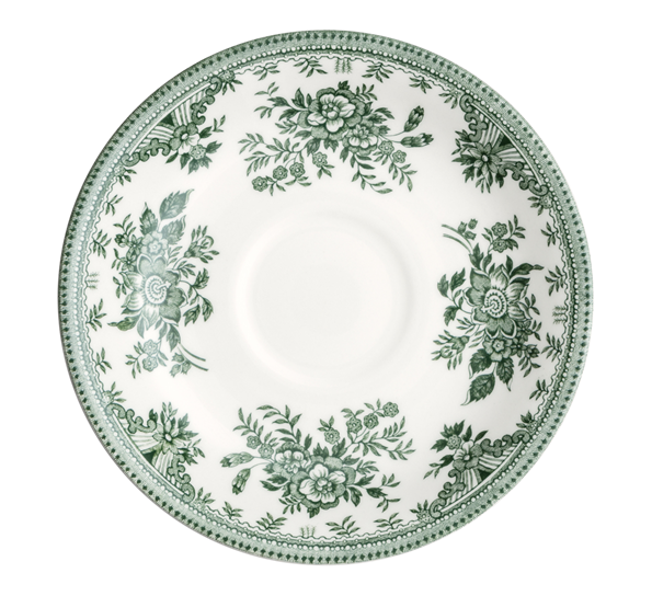 Green Asiatic Pheasants tefat til tekopp fra Burleigh