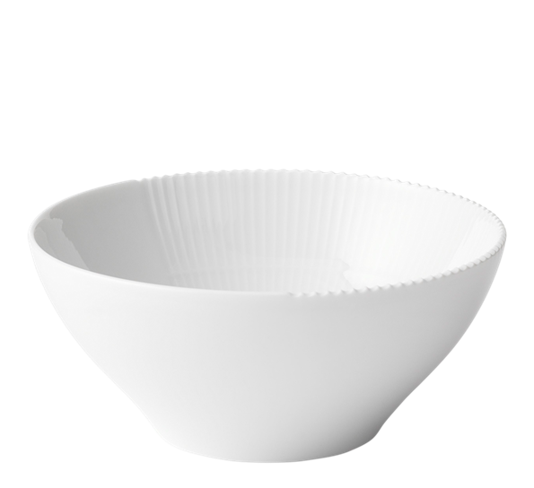 White Elements dessertskål 13 cm fra Royal Copenhagen