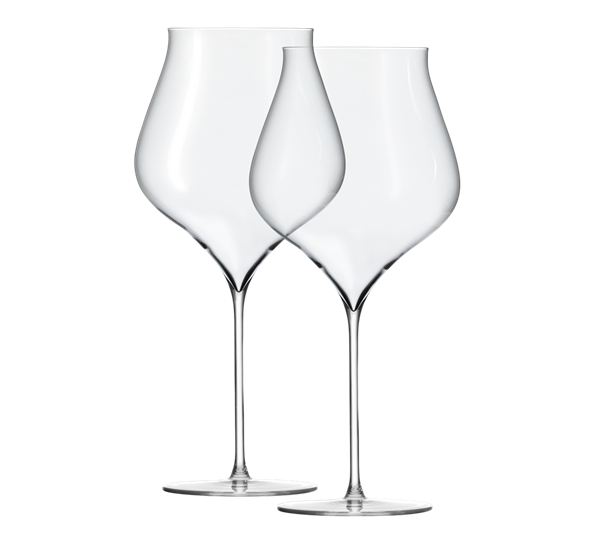 Notes bourgogneglass 94cl 2-pk klar fra Holmegaard