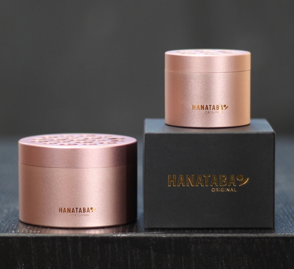 Hanataba bukettring sett a 2 pink champagne Hanataba