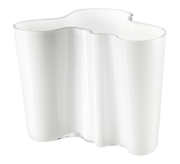 Aalto vase 160 mm hvit fra Iittala