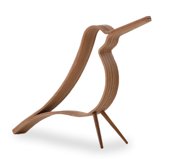 Woody Bird eik liten fra Cooee Design