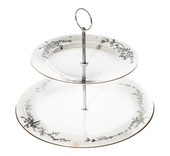 Winter Stars etasjefat 28 cm fra Jette Frölich