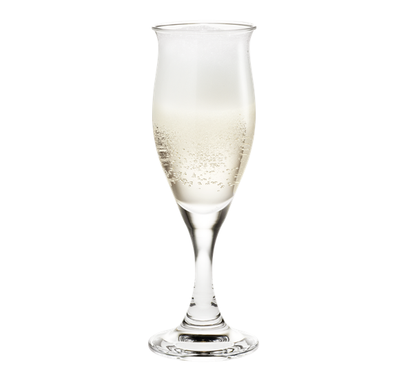 Idéelle champagneglass fra Holmegaard