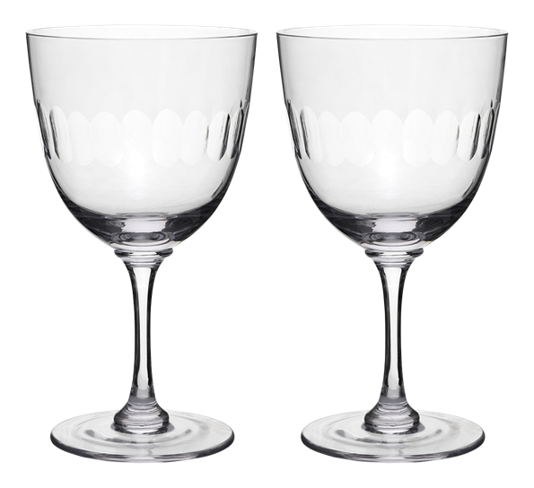 Vinglass lens 300 ml 2-pk klar fra The Vintage List