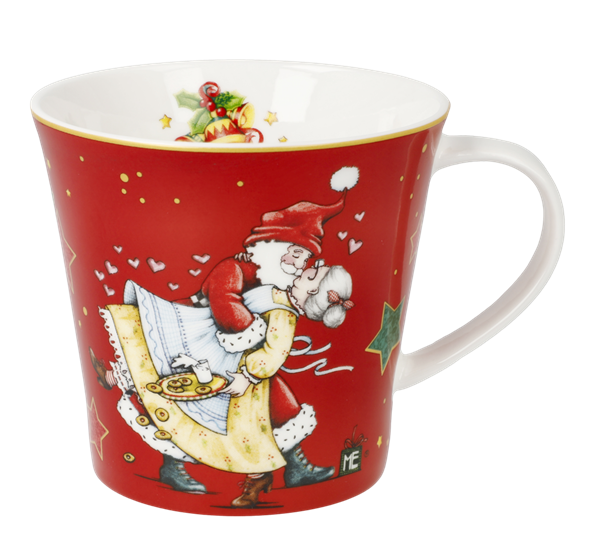 Julekrus Home Sweet Home rød fra Goebel