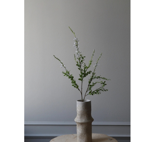 Kunstig blomst Wild flower Villblomst hvit fra Botanè Studios