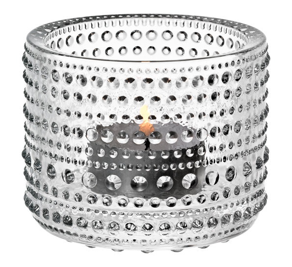 Kastehelmi klar lyslykt fra Iittala