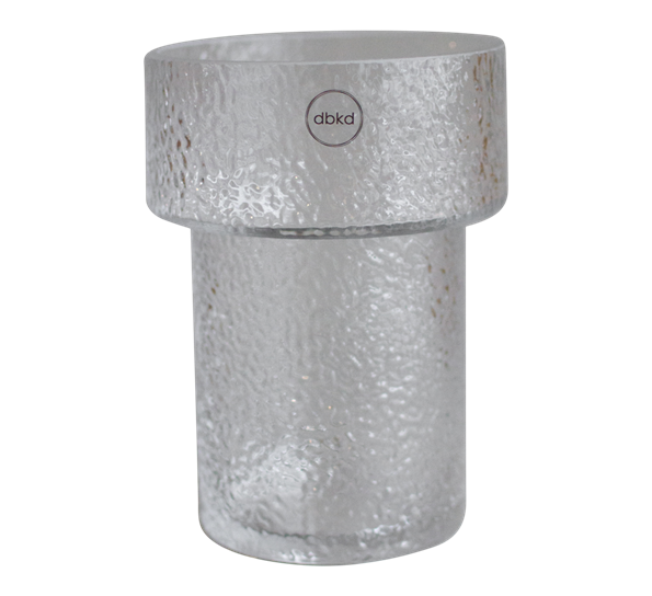 Keeper vase med struktur ø13 cm h17 cm fra DBKD