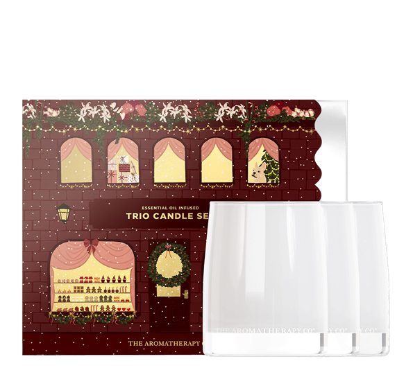 <p>Duftlys 15t x 3 Cinnamon, Coconut, Sweet Lime &amp; Mandarin The Aromatherapy Co.</p>
