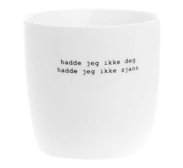 Krus Sjans 30 cl hvit fra Sögne Home