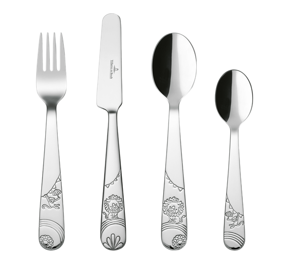 Lion Roar bestikksett barn 4 deler fra Villeroy & Boch