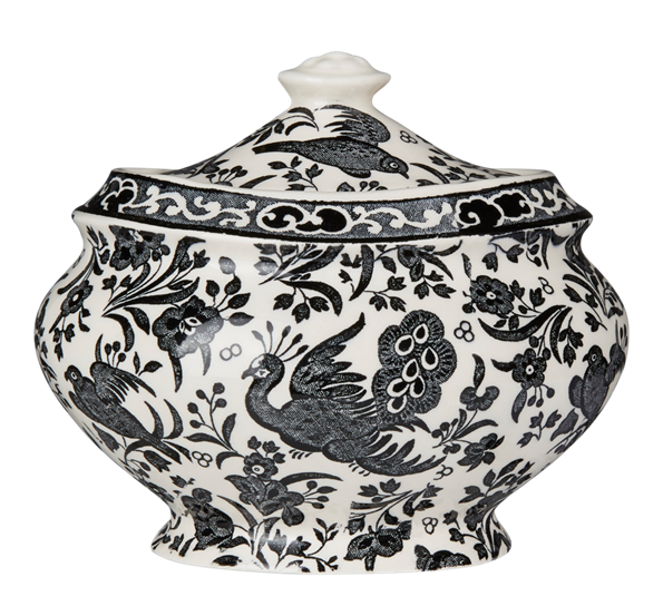 Black Regal Peacock marmeladekrukke 480g fra Burleigh