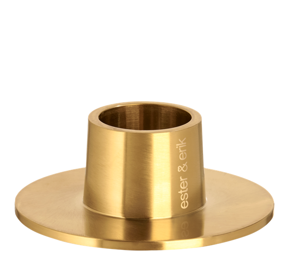 Lysestake medium matt gull 2-pk Ester & Erik