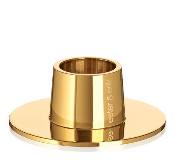 Lysestake medium blank gull 2-pk Ester & Erik