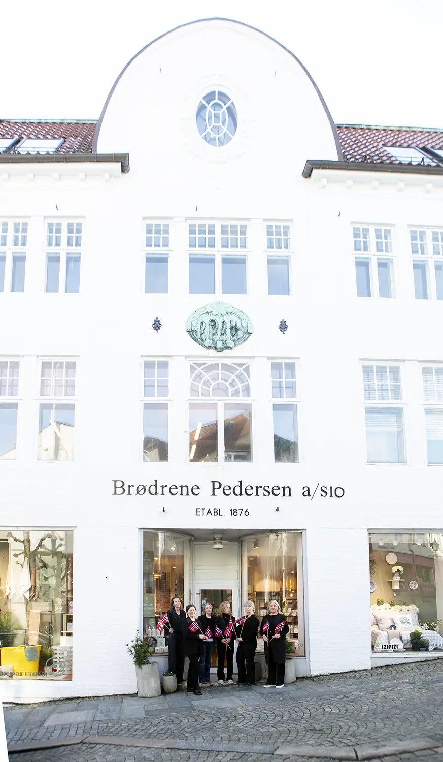 Brødrene Pedersens butikk i Breigata i Stavanger