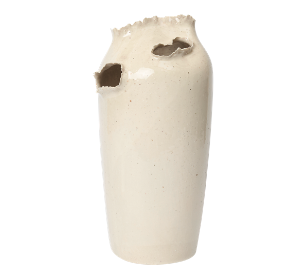 Tereo vase 27 cm offwhite prikker Ferm Living