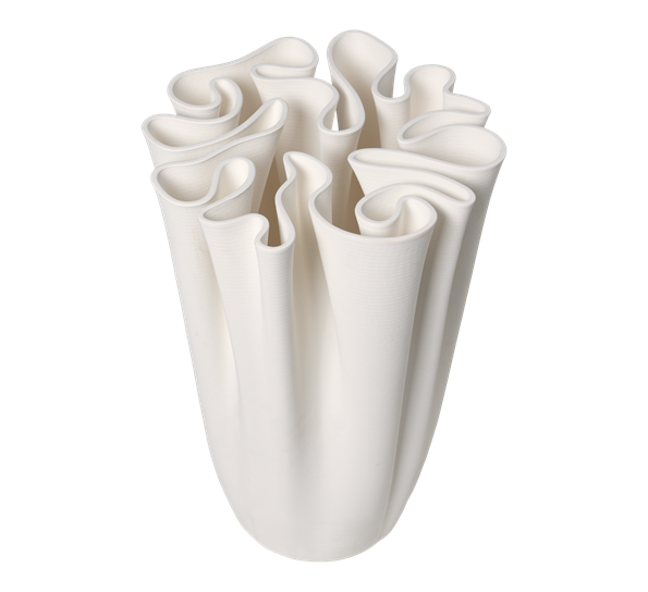 Dedali gulvvase 50 cm offwhite Ferm Living