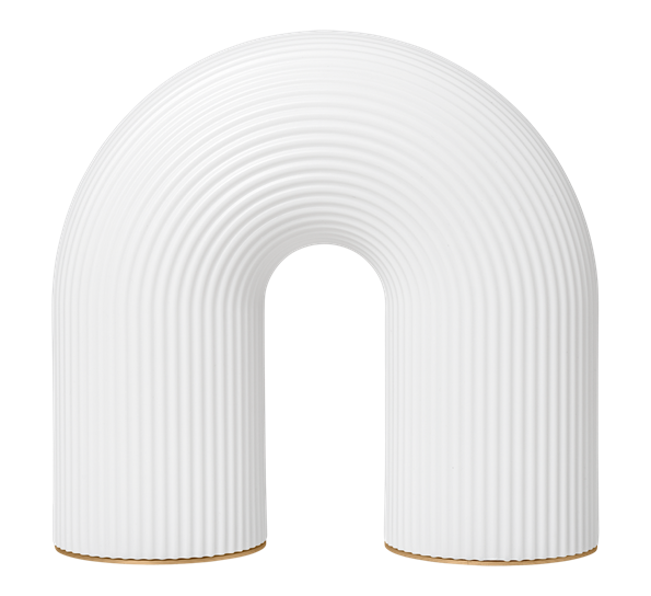 <p>Vuelta bærbar&nbsp;utendørs LED-lampe 25 cm hvit Ferm Living</p>
