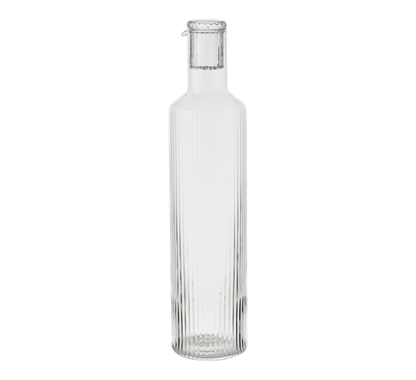 Ripple oljeflaske 21 cm klar Ferm Living