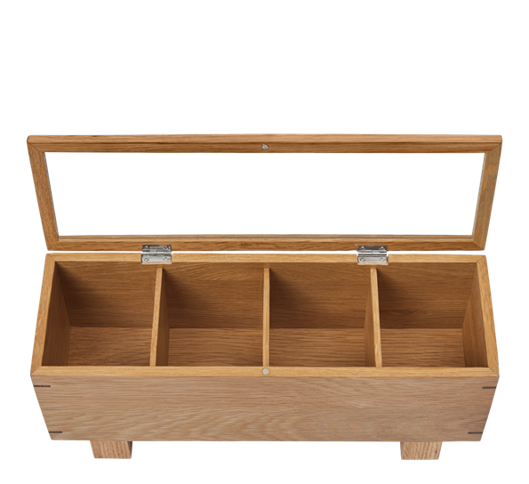Bon treboks 14x33,5x10,5 cm eik natur Ferm Living