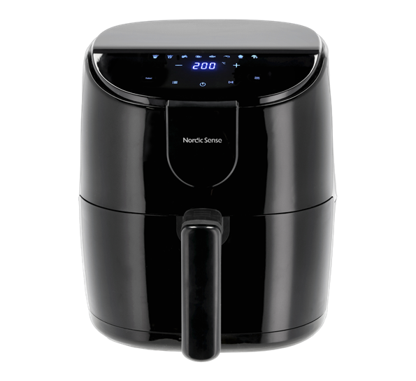 <p>Airfryer 5L 1500 watt sort Nordic Sense</p>
