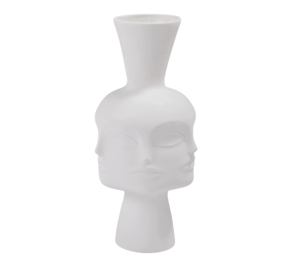 Dora Maar Bowtie vase hvit fra Jonathan Adler