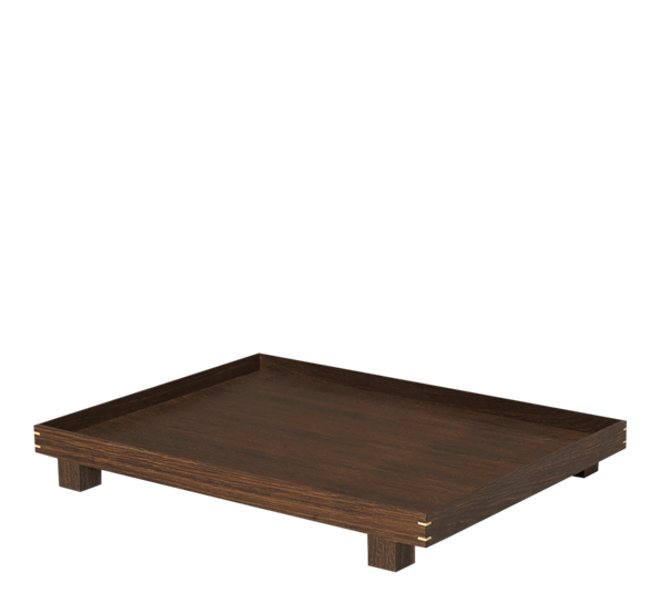 Bon trebrett 47x36 cm røkt eik fra Ferm Living