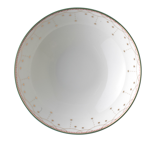 Julemorgen tallerken dyp 16 cm fra Wik & Walsøe
