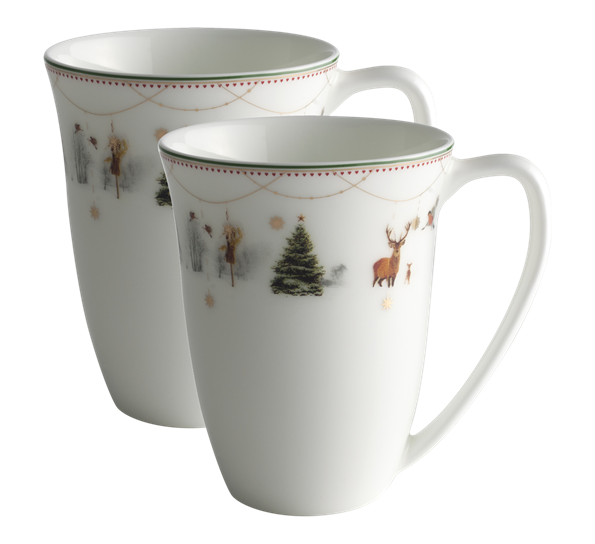 Julemorgen krus 30 cl 2pk fra Wik & Walsøe