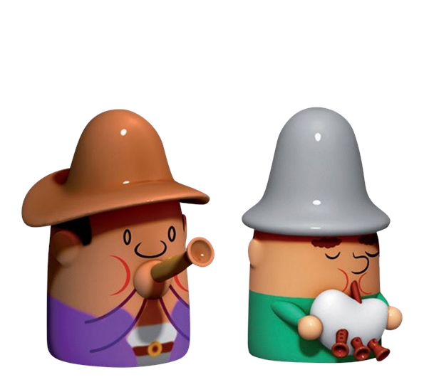 Presepe zampognaro & pifferaio fra Alessi