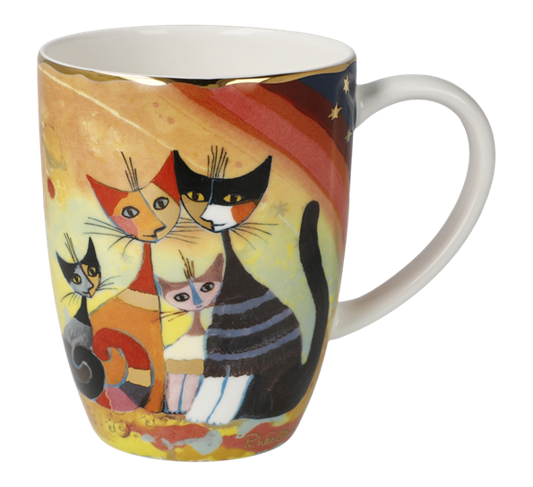 <p>Krus 40 cl Gatti In Autunno fra Goebel</p>