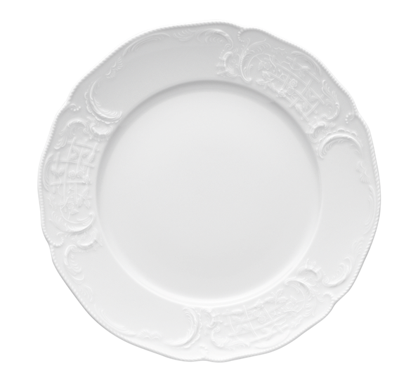 Sanssouci Hvit dekketallerken 31 cm fra Rosenthal