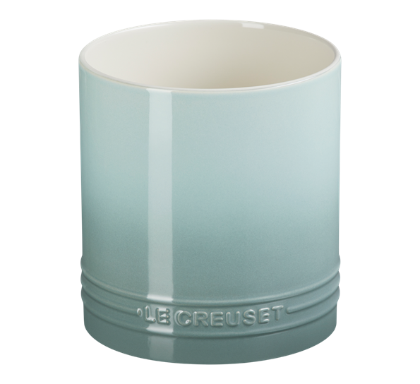 Bestikk og redskapskrukke 14 cm sea salt fra Le Creuset