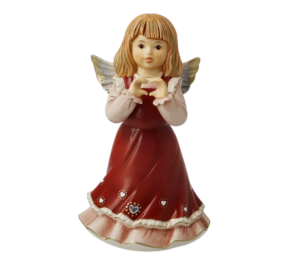 <p>Bordeaux engel You Are My Sweetheart 14,5 cm fra Goebel</p>