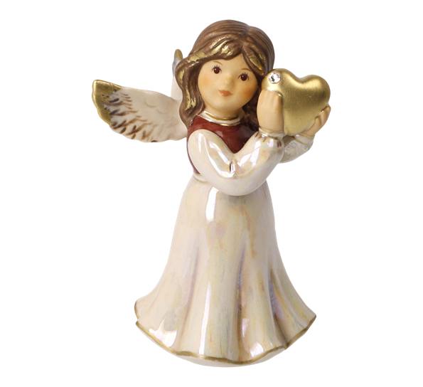 <p>Evening Mood engel Follow Your Heart med Swarovski®-krystall 8,5 cm fra Goebel</p>