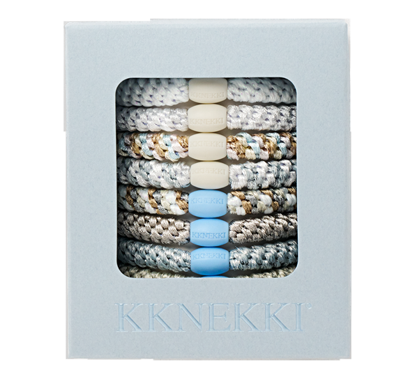 Kknekki hårstrikk frost edition 8-pk Kknekki