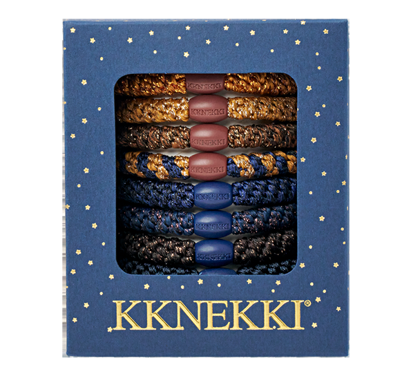 Kknekki hårstrikk holiday edition 8-pk Kknekki