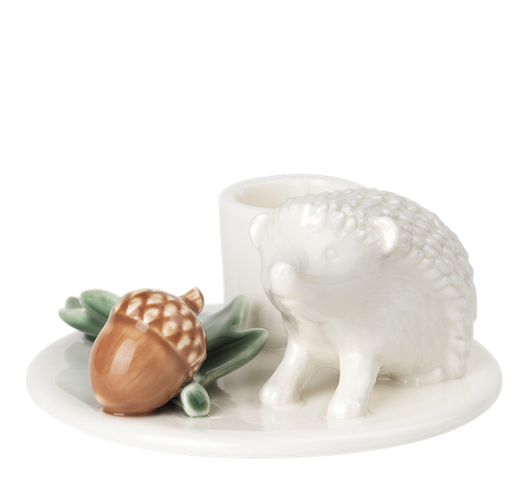 Winter Stories lysestake piggsvin 5 cm hvit fra Dottir