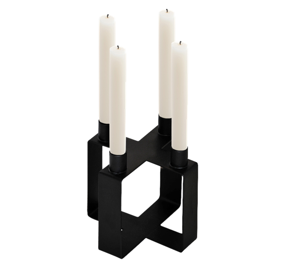 FRAME X lysestake sort fra Novoform