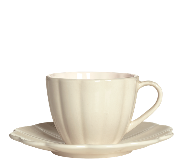 Oyster kopp med skål 25 cl sand fra Mateus