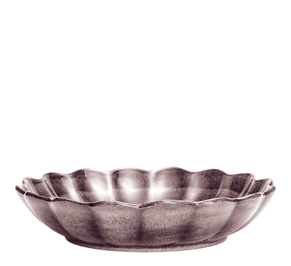 Oyster skål 31 cm 220 cl plum fra Mateus
