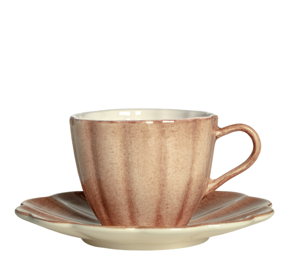 Oyster kopp med skål 25 cl cinnamon fra Mateus