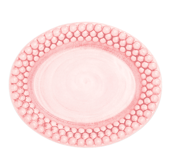 Bubbles asjett 20x16 cm lys rosa fra Mateus