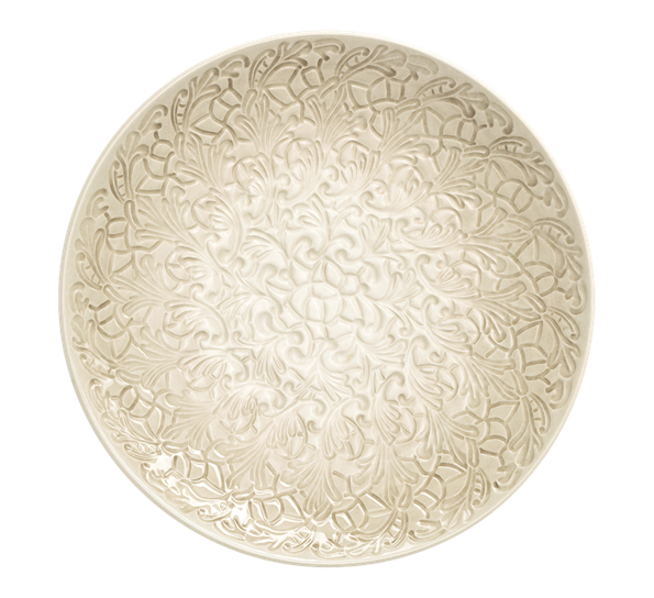Lace serveringsfat 34 cm sand fra Mateus