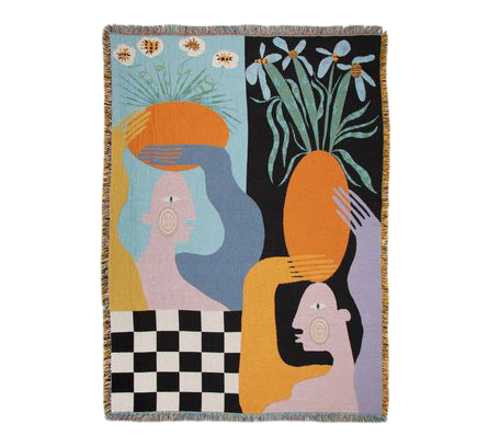 Moretti pledd 137X178 cm fra Slowdown Studio