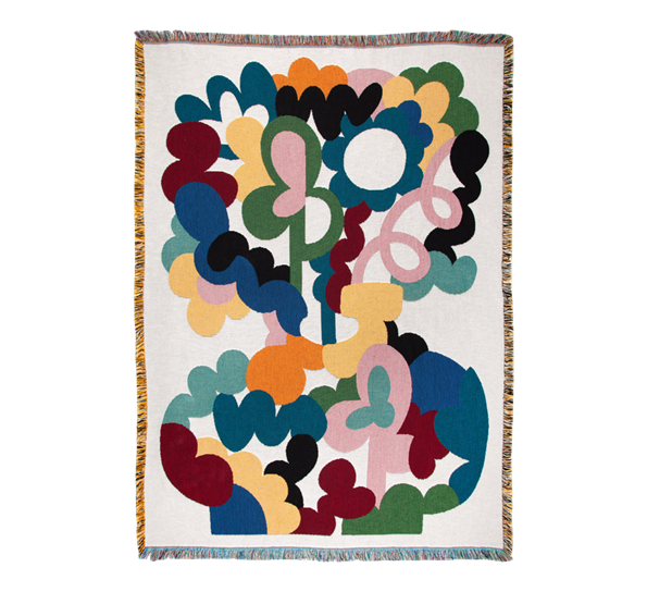 Alessi pledd 137x178 cm fra Slowdown Studio